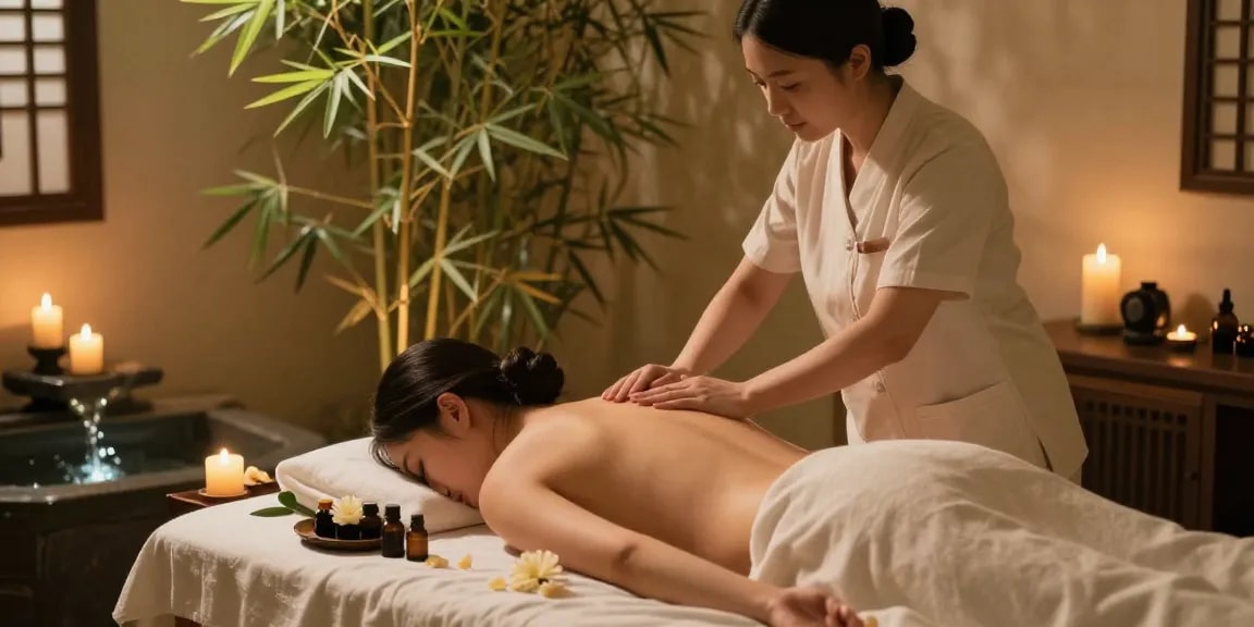 Enjoy a calming 출장안마 session in a tranquil spa environment with soothing décor and soft lighting.