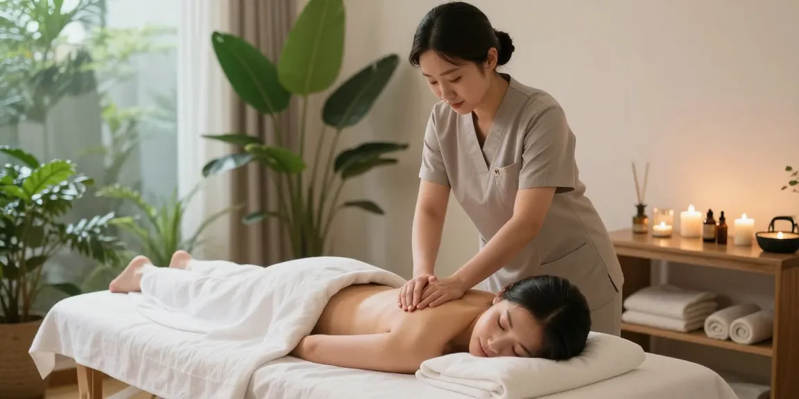 Soothe your body with 부천출장마사지 in a calming home environment with professional therapist.