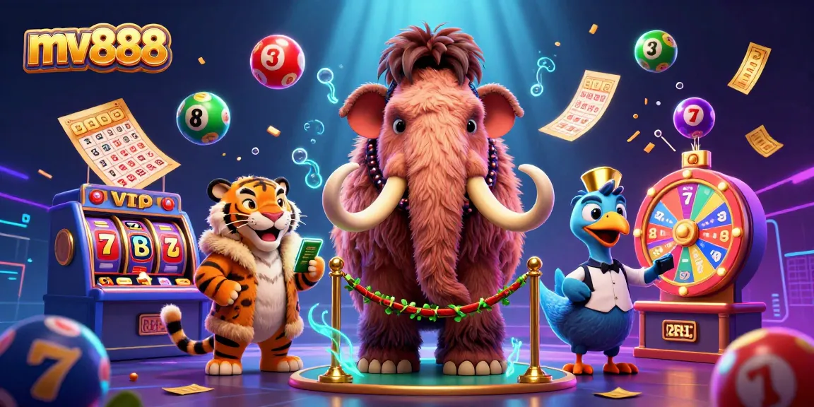 Experience thrilling gains with mv888’s vibrant casino scene featuring dynamic characters and games.