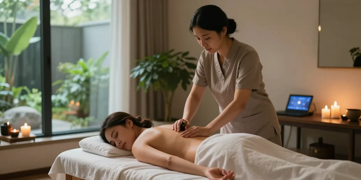 남양주출장안마의 편안한 마사지 치료 환경을 보여줍니다.