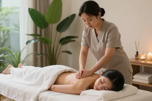 Soothe your body with 부천출장마사지 in a calming home environment with professional therapist.